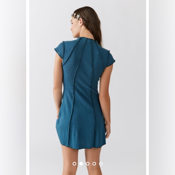 Urban Outfitters Rishe Seamed Mini Dress - Picture 2 of 8